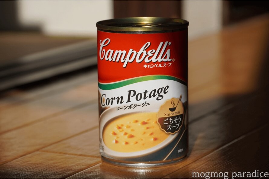 Campbell’s soupコーンポタージュ